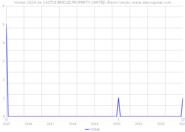 Visitas 2024 de CASTLE BRIDGE PROPERTY LIMITED (Reino Unido) 