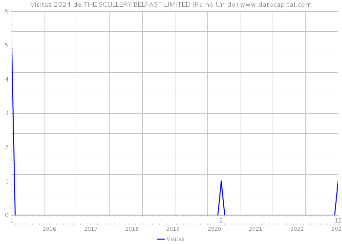 Visitas 2024 de THE SCULLERY BELFAST LIMITED (Reino Unido) 