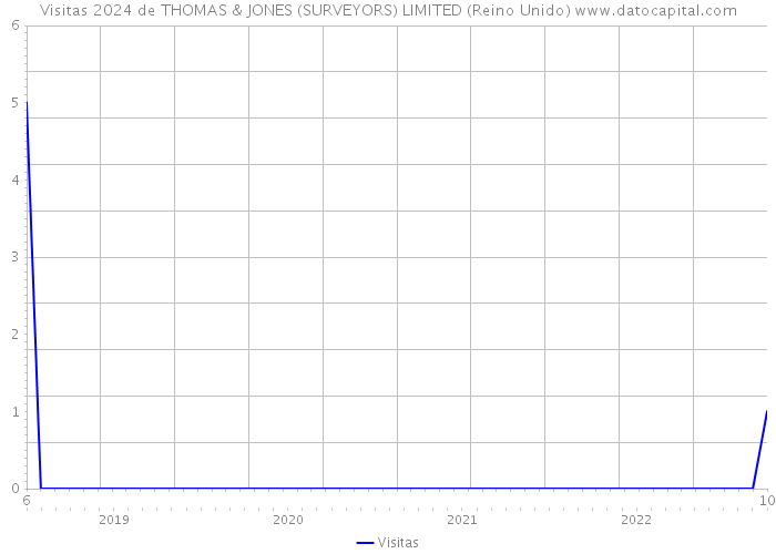 Visitas 2024 de THOMAS & JONES (SURVEYORS) LIMITED (Reino Unido) 