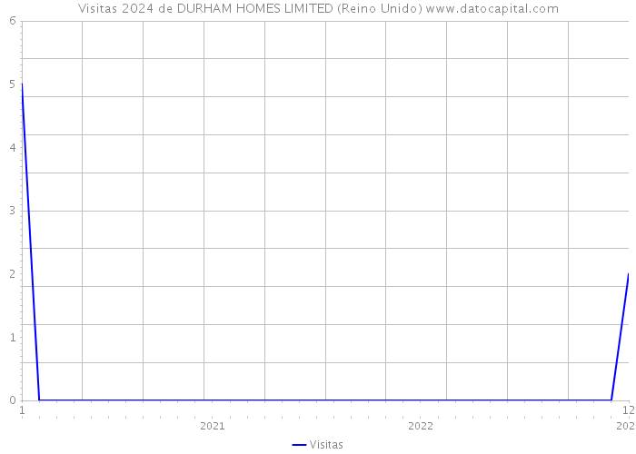 Visitas 2024 de DURHAM HOMES LIMITED (Reino Unido) 