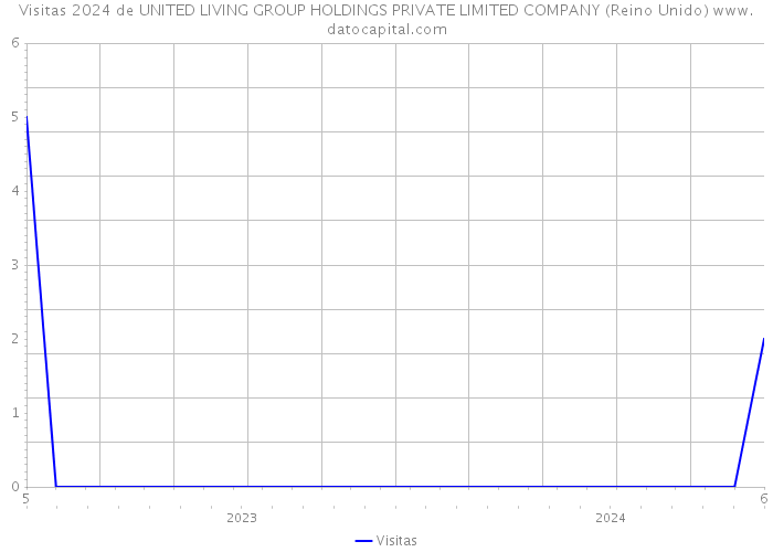 Visitas 2024 de UNITED LIVING GROUP HOLDINGS PRIVATE LIMITED COMPANY (Reino Unido) 