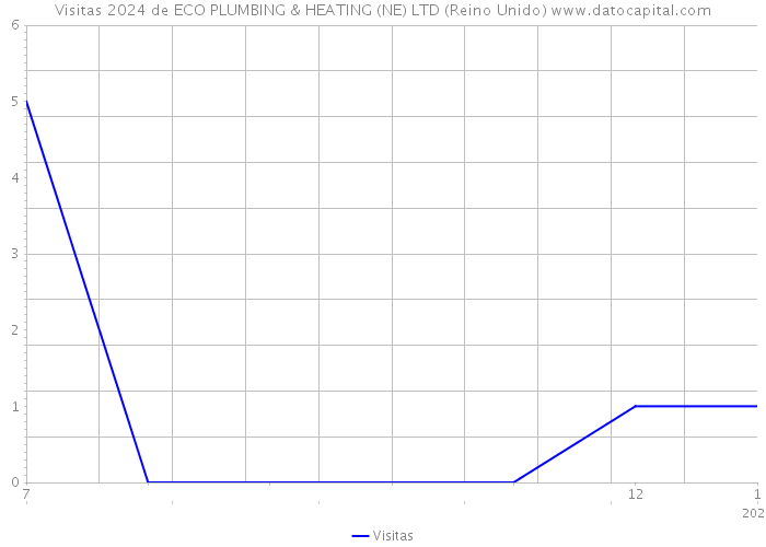 Visitas 2024 de ECO PLUMBING & HEATING (NE) LTD (Reino Unido) 