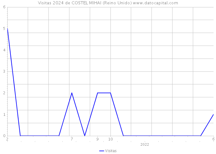 Visitas 2024 de COSTEL MIHAI (Reino Unido) 