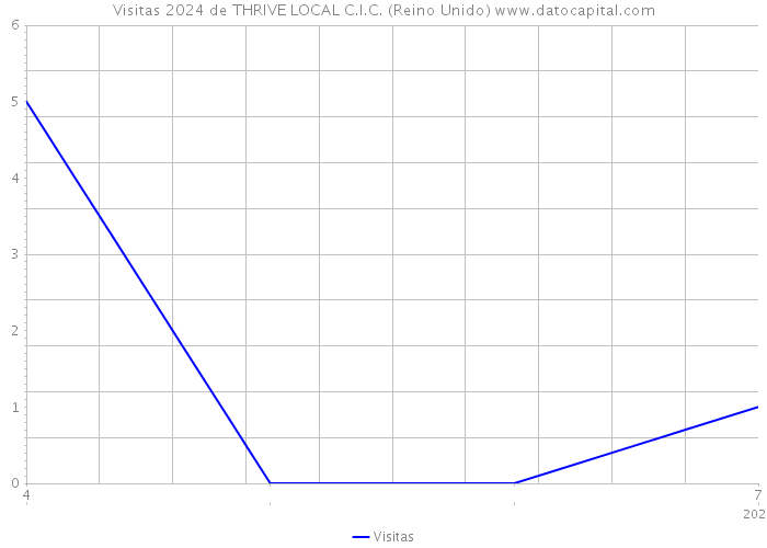 Visitas 2024 de THRIVE LOCAL C.I.C. (Reino Unido) 