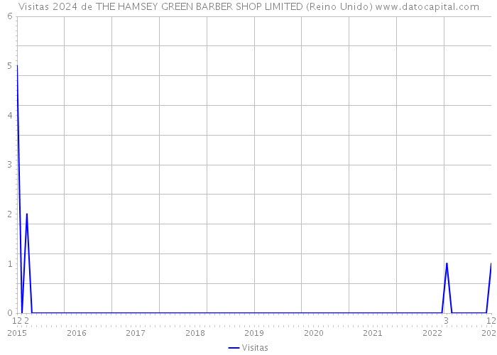 Visitas 2024 de THE HAMSEY GREEN BARBER SHOP LIMITED (Reino Unido) 