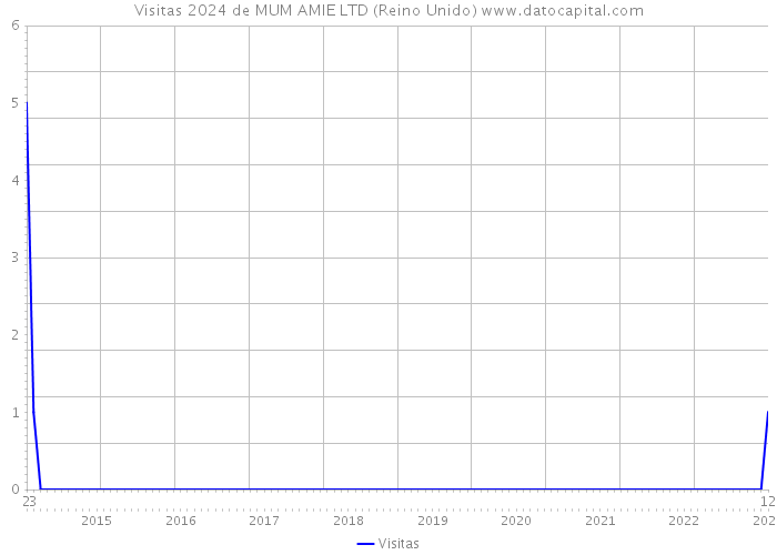 Visitas 2024 de MUM AMIE LTD (Reino Unido) 