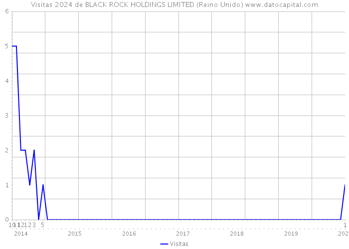 Visitas 2024 de BLACK ROCK HOLDINGS LIMITED (Reino Unido) 