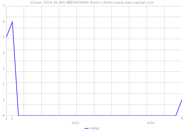 Visitas 2024 de JAKI BEDINGHAM (Reino Unido) 