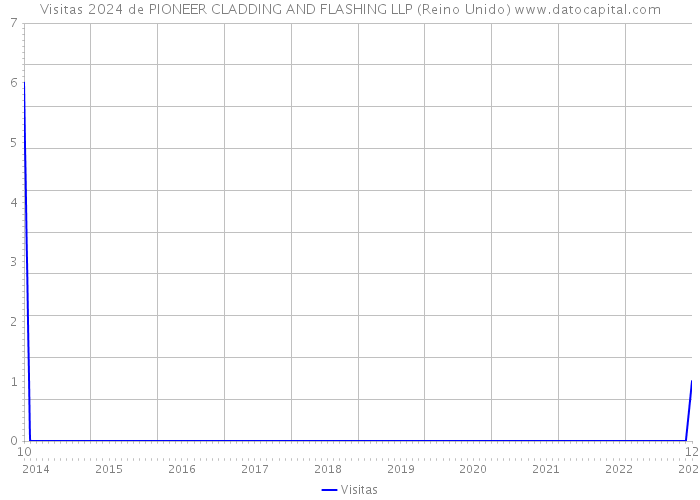 Visitas 2024 de PIONEER CLADDING AND FLASHING LLP (Reino Unido) 