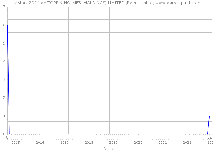 Visitas 2024 de TOPP & HOLMES (HOLDINGS) LIMITED (Reino Unido) 