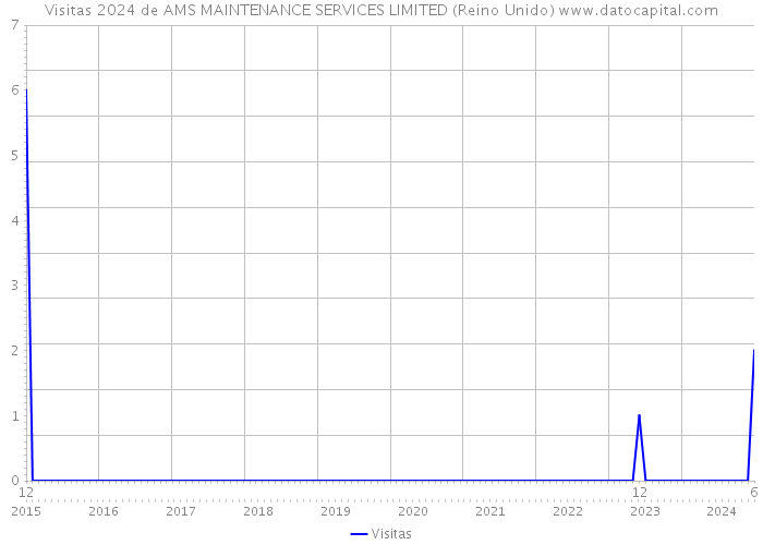 Visitas 2024 de AMS MAINTENANCE SERVICES LIMITED (Reino Unido) 