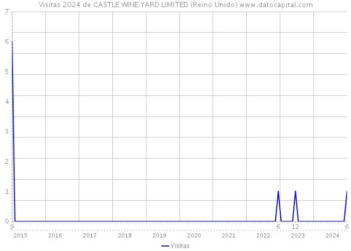 Visitas 2024 de CASTLE WINE YARD LIMITED (Reino Unido) 