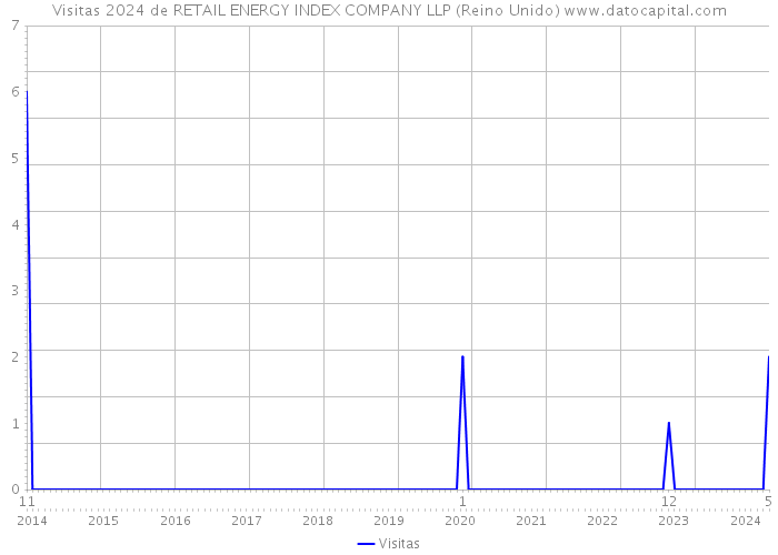 Visitas 2024 de RETAIL ENERGY INDEX COMPANY LLP (Reino Unido) 