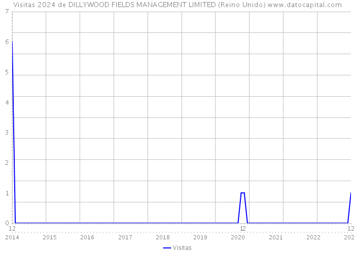 Visitas 2024 de DILLYWOOD FIELDS MANAGEMENT LIMITED (Reino Unido) 