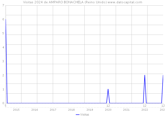 Visitas 2024 de AMPARO BONACHELA (Reino Unido) 