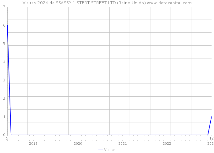 Visitas 2024 de SSASSY 1 STERT STREET LTD (Reino Unido) 