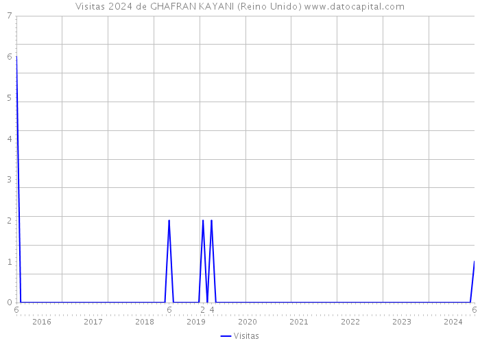 Visitas 2024 de GHAFRAN KAYANI (Reino Unido) 