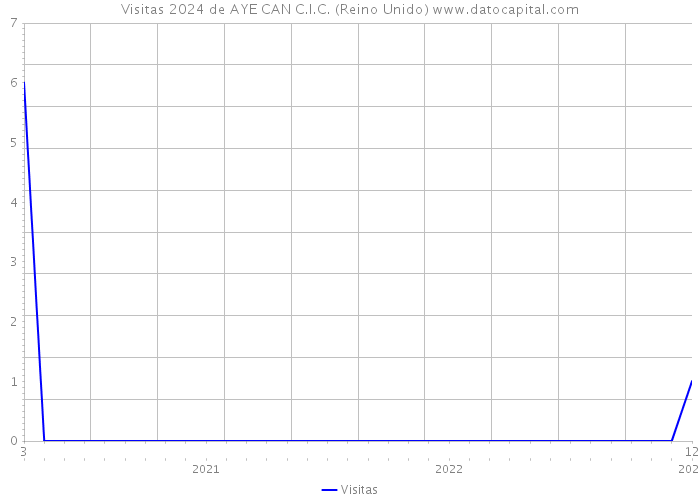 Visitas 2024 de AYE CAN C.I.C. (Reino Unido) 