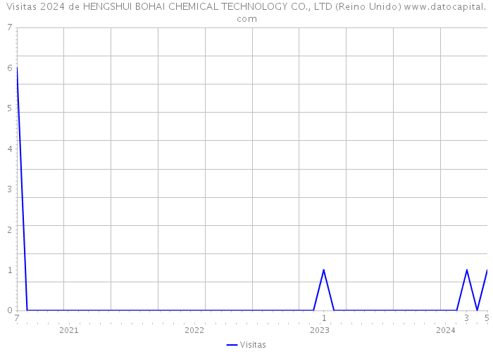 Visitas 2024 de HENGSHUI BOHAI CHEMICAL TECHNOLOGY CO., LTD (Reino Unido) 