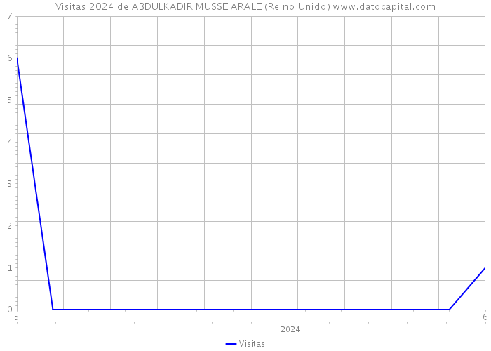 Visitas 2024 de ABDULKADIR MUSSE ARALE (Reino Unido) 