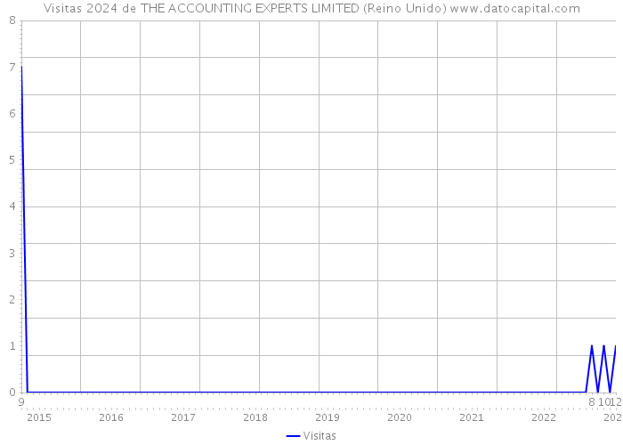 Visitas 2024 de THE ACCOUNTING EXPERTS LIMITED (Reino Unido) 