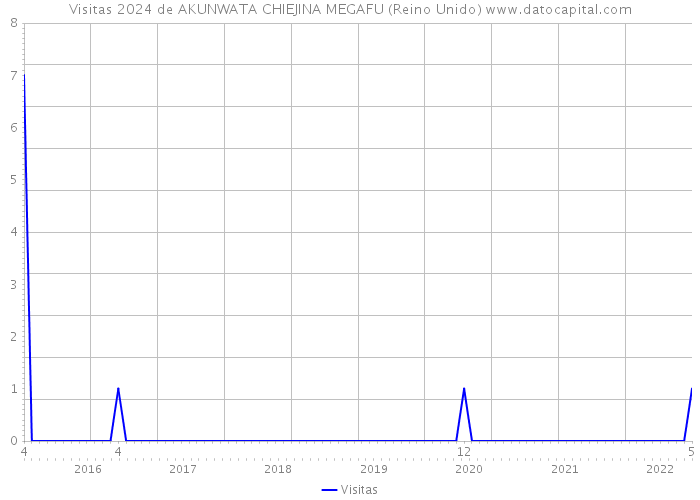 Visitas 2024 de AKUNWATA CHIEJINA MEGAFU (Reino Unido) 