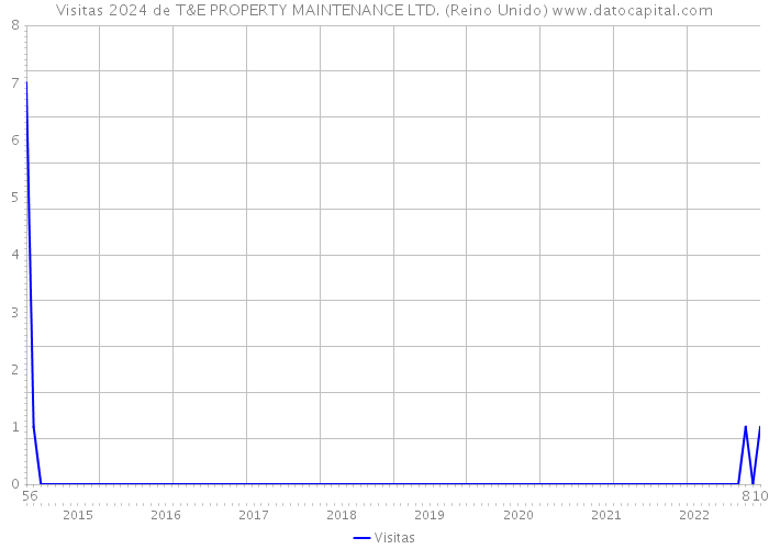 Visitas 2024 de T&E PROPERTY MAINTENANCE LTD. (Reino Unido) 