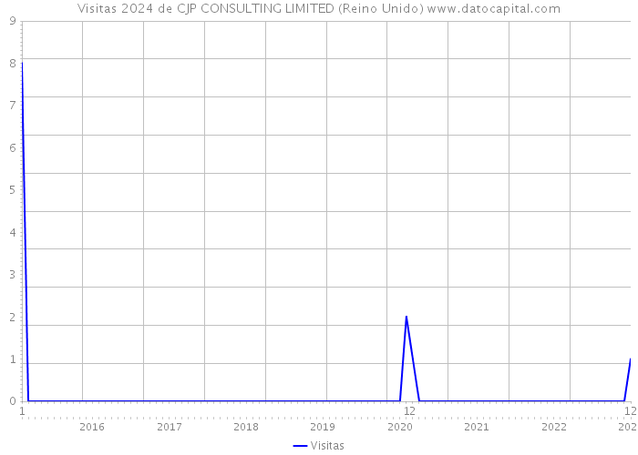 Visitas 2024 de CJP CONSULTING LIMITED (Reino Unido) 