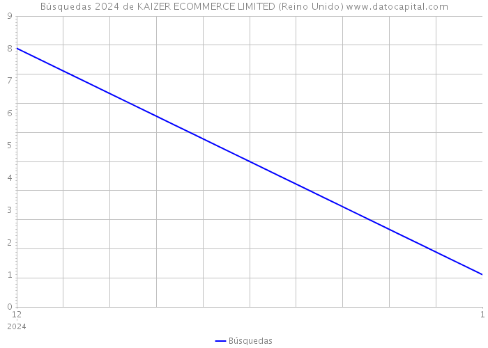 Búsquedas 2024 de KAIZER ECOMMERCE LIMITED (Reino Unido) 