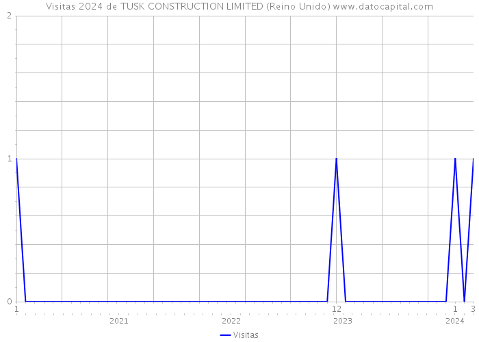 Visitas 2024 de TUSK CONSTRUCTION LIMITED (Reino Unido) 