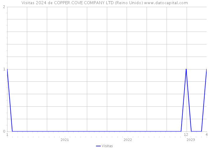 Visitas 2024 de COPPER COVE COMPANY LTD (Reino Unido) 