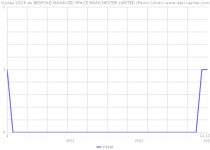 Visitas 2024 de BESPOKE MANAGED SPACE MANCHESTER LIMITED (Reino Unido) 