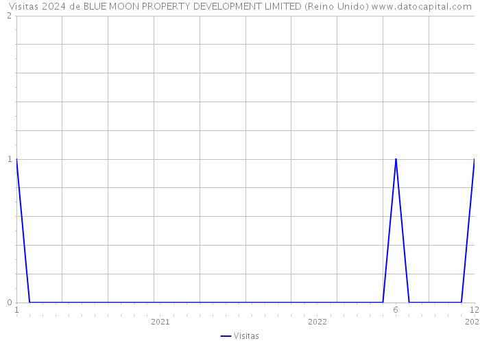 Visitas 2024 de BLUE MOON PROPERTY DEVELOPMENT LIMITED (Reino Unido) 