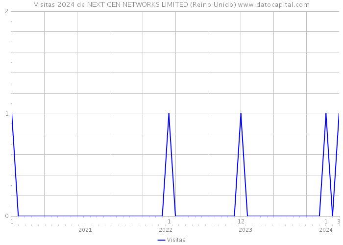 Visitas 2024 de NEXT GEN NETWORKS LIMITED (Reino Unido) 