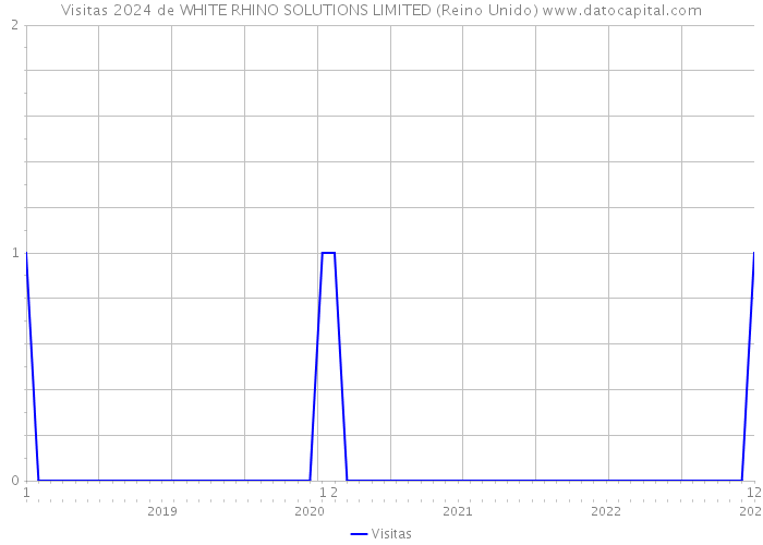 Visitas 2024 de WHITE RHINO SOLUTIONS LIMITED (Reino Unido) 