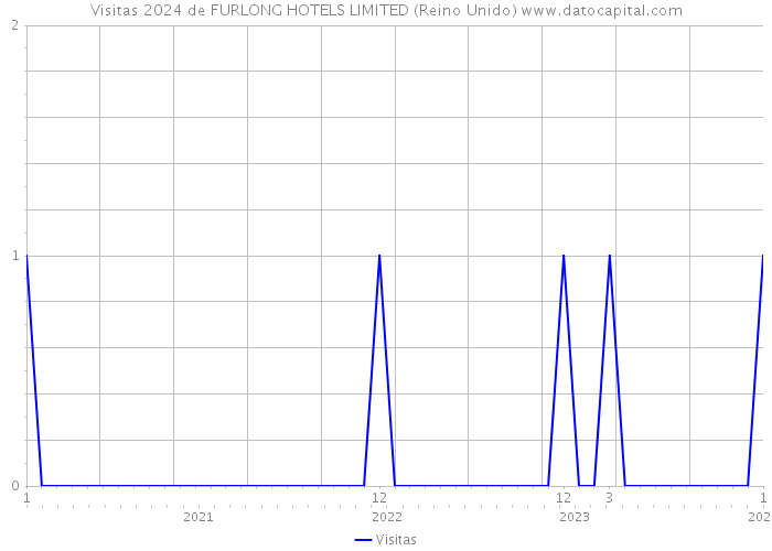 Visitas 2024 de FURLONG HOTELS LIMITED (Reino Unido) 