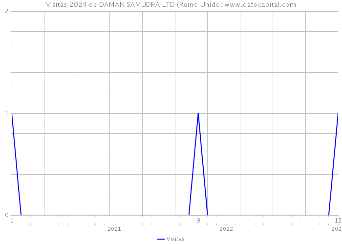Visitas 2024 de DAMAN SAMUDRA LTD (Reino Unido) 