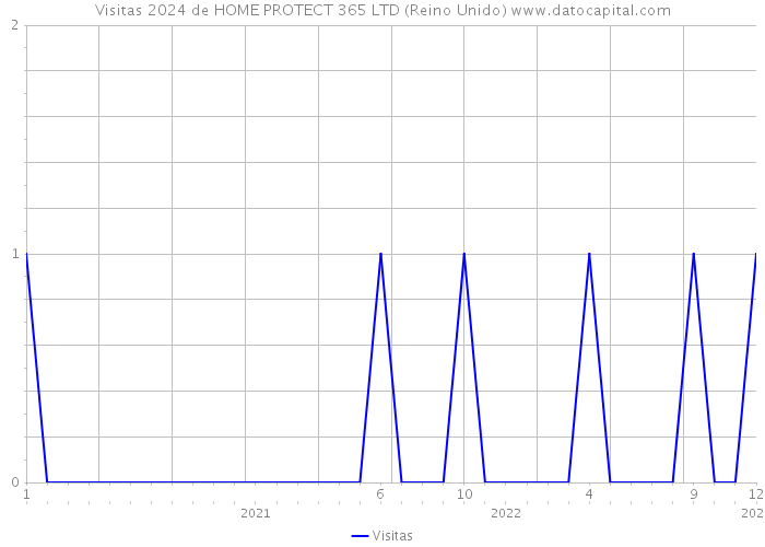 Visitas 2024 de HOME PROTECT 365 LTD (Reino Unido) 