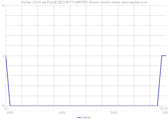 Visitas 2024 de PULSE SECURITY LIMITED (Reino Unido) 