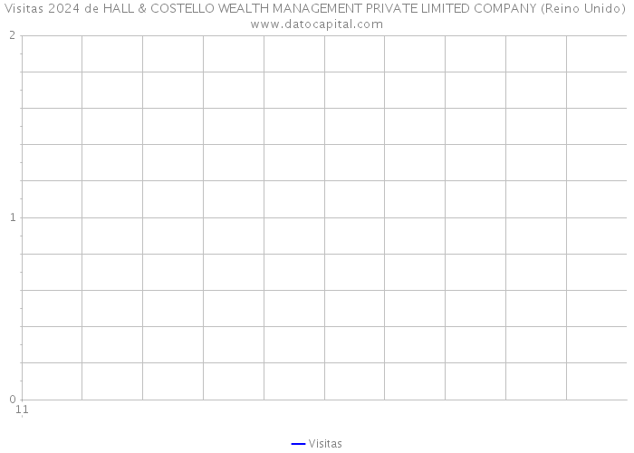 Visitas 2024 de HALL & COSTELLO WEALTH MANAGEMENT PRIVATE LIMITED COMPANY (Reino Unido) 