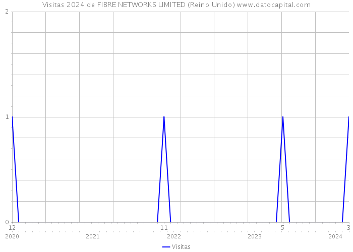 Visitas 2024 de FIBRE NETWORKS LIMITED (Reino Unido) 