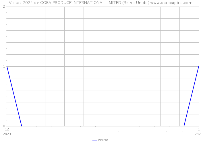 Visitas 2024 de COBA PRODUCE INTERNATIONAL LIMITED (Reino Unido) 
