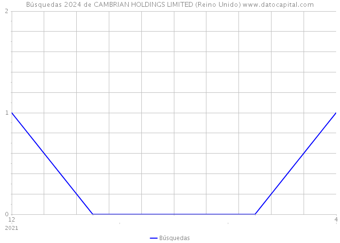 Búsquedas 2024 de CAMBRIAN HOLDINGS LIMITED (Reino Unido) 