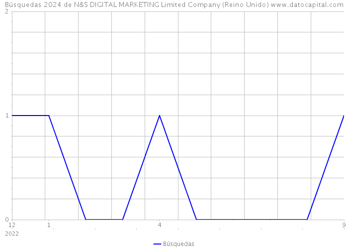 Búsquedas 2024 de N&S DIGITAL MARKETING Limited Company (Reino Unido) 