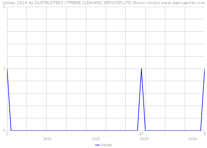 Visitas 2024 de DUSTBUSTERS XTREME CLEANING SERVICES LTD (Reino Unido) 