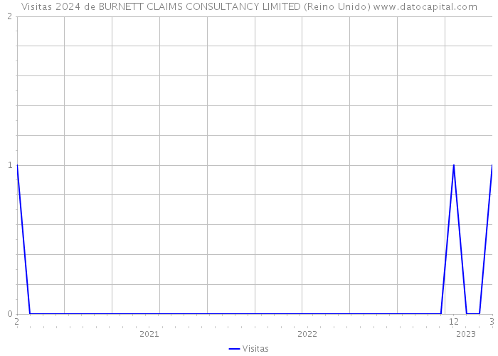 Visitas 2024 de BURNETT CLAIMS CONSULTANCY LIMITED (Reino Unido) 