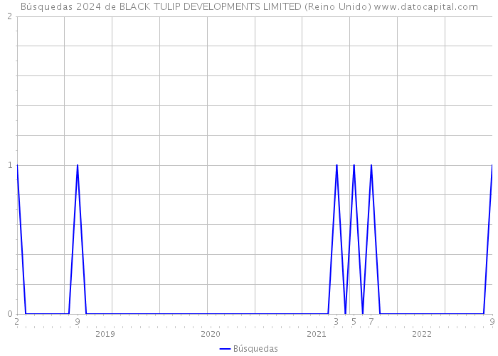 Búsquedas 2024 de BLACK TULIP DEVELOPMENTS LIMITED (Reino Unido) 