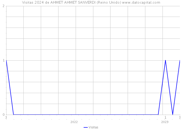 Visitas 2024 de AHMET AHMET SANVERDI (Reino Unido) 