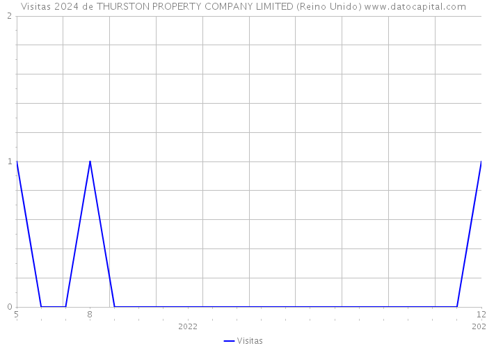 Visitas 2024 de THURSTON PROPERTY COMPANY LIMITED (Reino Unido) 