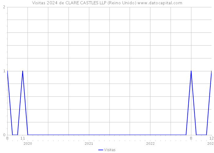 Visitas 2024 de CLARE CASTLES LLP (Reino Unido) 